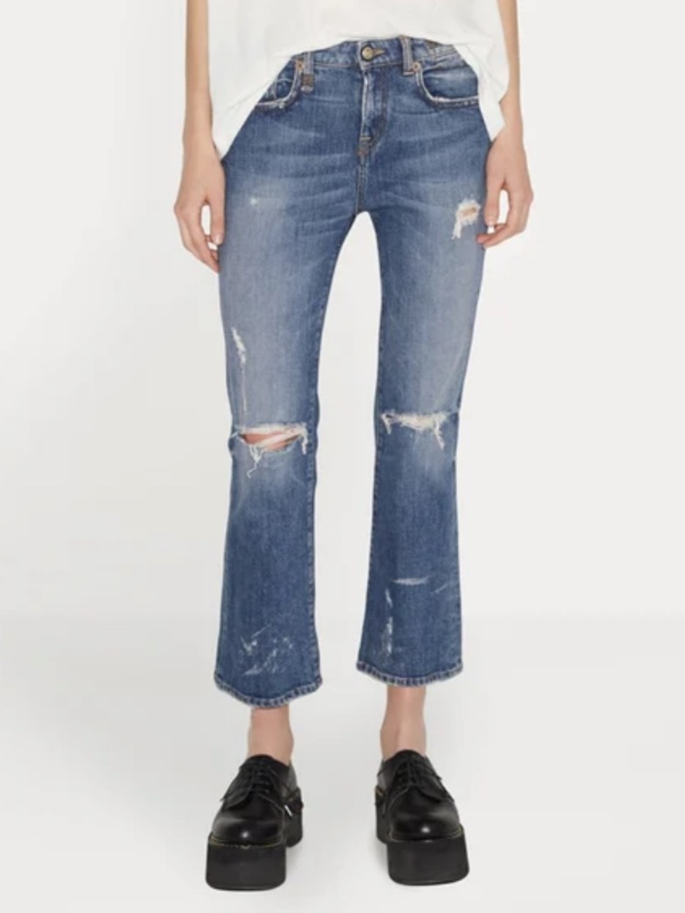 R13 Kick Flare Jeans